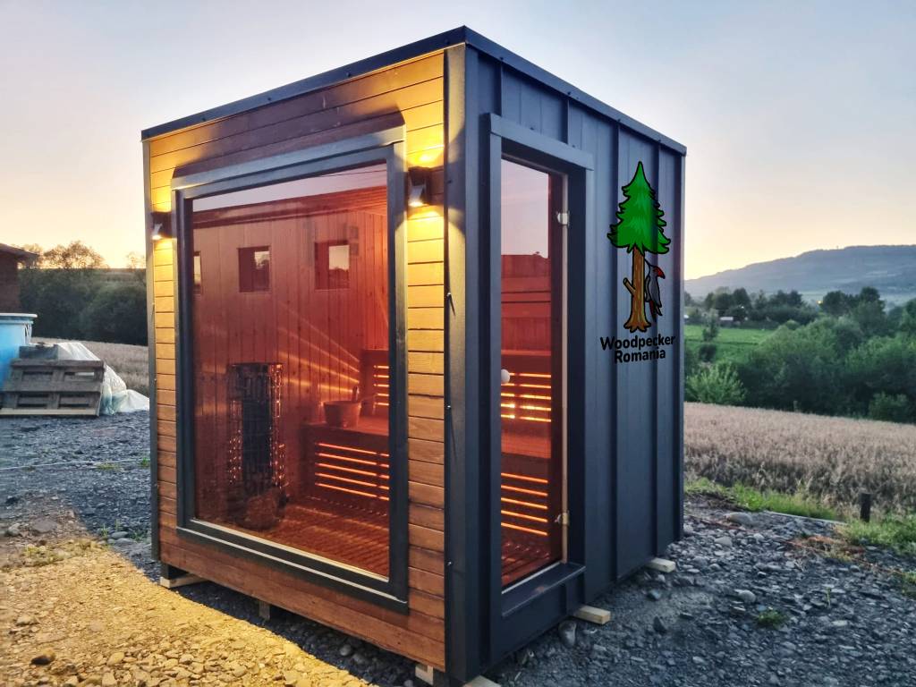 Sauna Cubică izolata